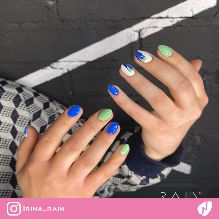 Sharp Colors for Short Nails